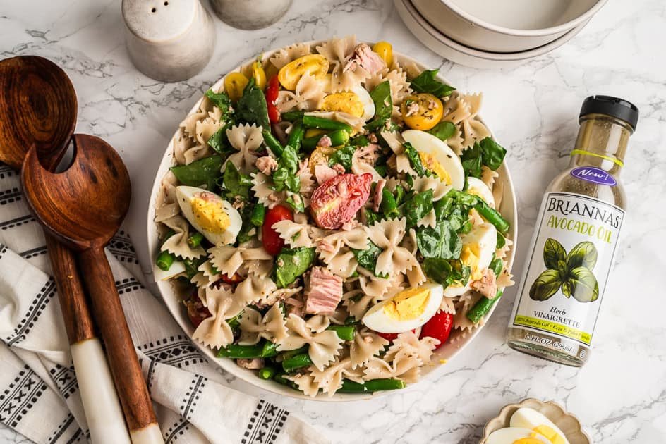 Tuna Pasta Salad (Niçoise Style, Easy 20 Minute Meal)
