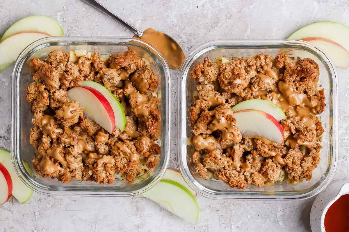 Protein Apple Crisp (Easy High-Protein Dessert)